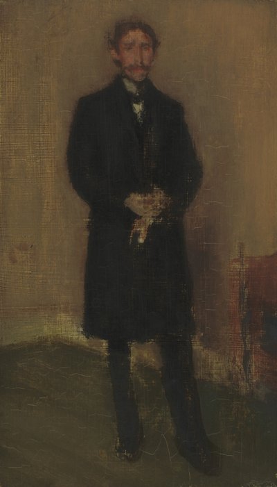 アレクサンダー・アーノルド・ハンネイ、c。 1896年。 作： James Abbott McNeill Whistler