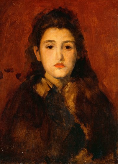 アリス・バット、c。 1895年（キャンバスに油彩） 作： James Abbott McNeill Whistler