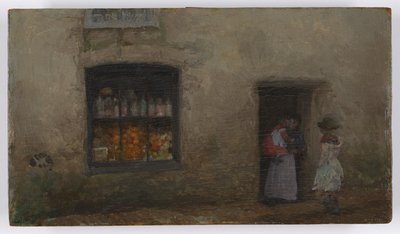 オレンジノート：スウィートショップ 作： James Abbott McNeill Whistler