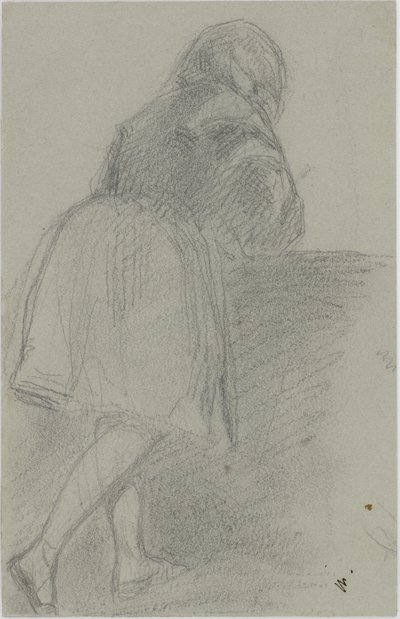 アニー、1858～1859年。 作： James Abbott McNeill Whistler