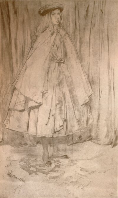 アニーヘイデン、1860、1904 作： James Abbott McNeill Whistler