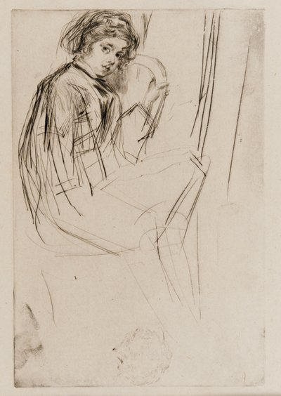 アーサー・ヘイデン、1859年 作： James Abbott McNeill Whistler
