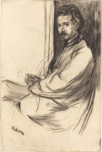 アクセンフェルト、1859年。 作： James Abbott McNeill Whistler