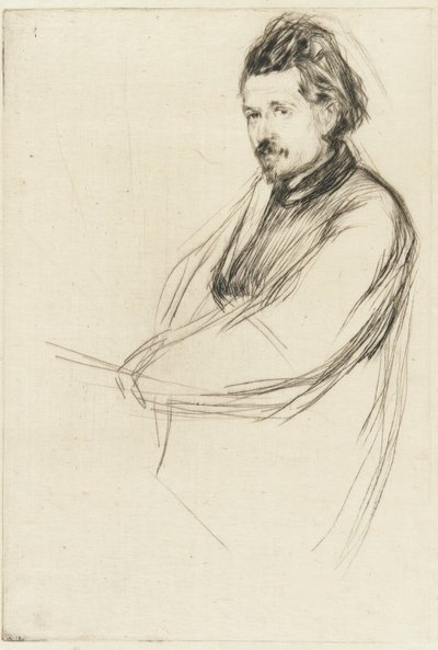 アクセンフェルト、1860年。 作： James Abbott McNeill Whistler