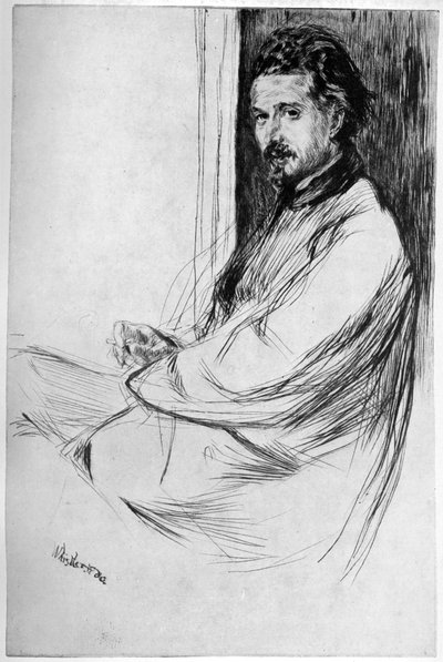 アクセンフェルト、1860 1904。 作： James Abbott McNeill Whistler