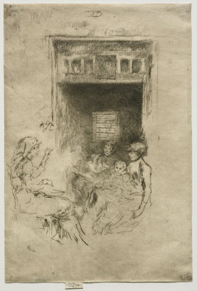ビーズストリンガー。 作： James Abbott McNeill Whistler