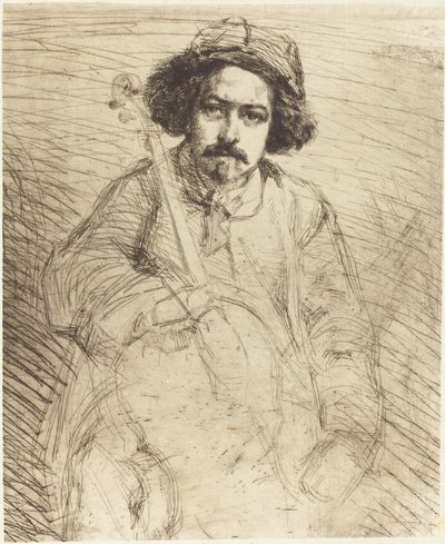 スポイラー、1859年。 作： James Abbott McNeill Whistler