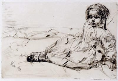 ビビバレンティン 作： James Abbott McNeill Whistler