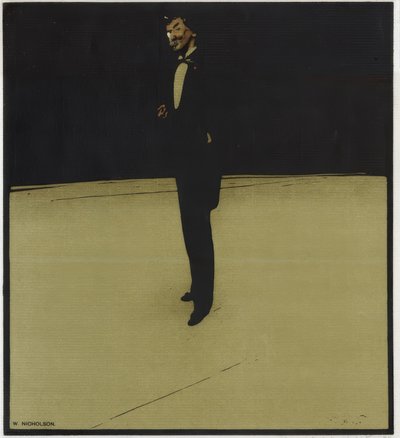 ジェームズ・ホイッスラーの肖像 作： James Abbott McNeill Whistler