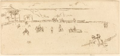 バッキングホース。 作： James Abbott McNeill Whistler
