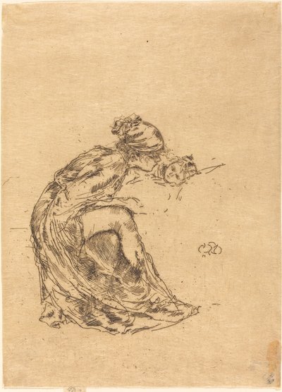 カメオ、No.I. 作： James Abbott McNeill Whistler