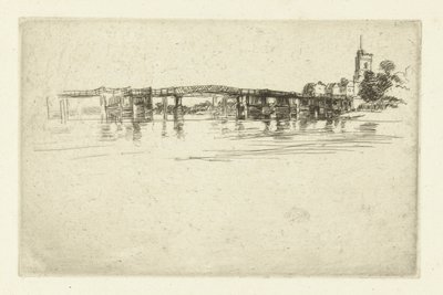 リトルパットニー橋 リトル・パットニー 作： James Abbott McNeill Whistler