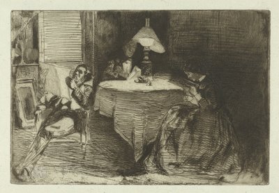 音楽室 ミュージックルーム 作： James Abbott McNeill Whistler