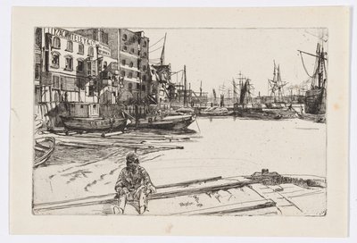 イーグルワーフ（タイザック・ホワイトリー社） 作： James Abbott McNeill Whistler