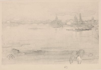 早朝、1878 年。 作： James Abbott McNeill Whistler