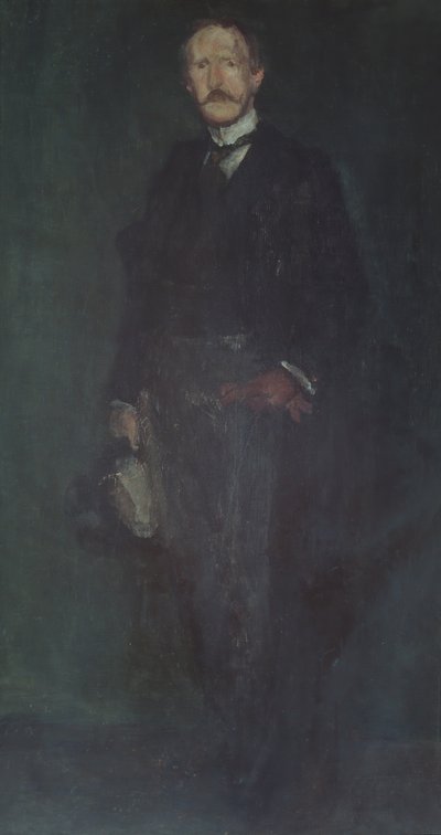 エドワードガスリーケネディ、1893-95年。 作： James Abbott McNeill Whistler