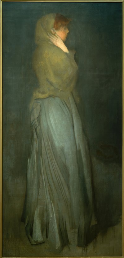 エフィー・ディーンズ 作： James Abbott McNeill Whistler