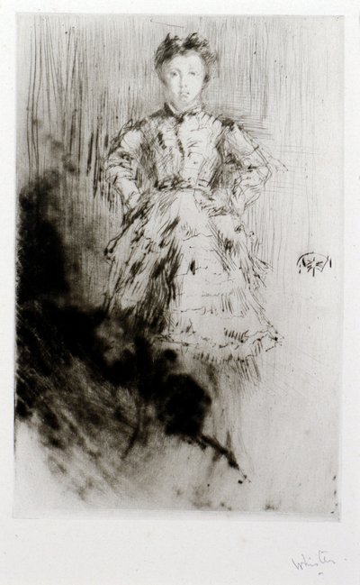 エリノール・レイランド 作： James Abbott McNeill Whistler