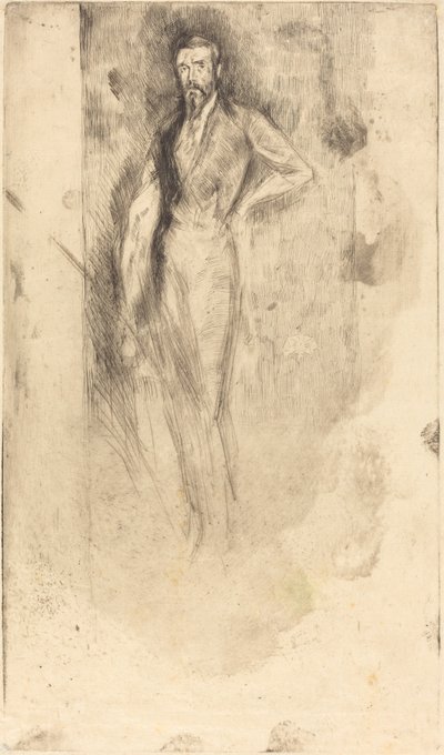 F.R.レイランド、18701873年頃。 作： James Abbott McNeill Whistler