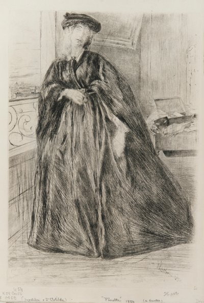 フィネット、1859年 作： James Abbott McNeill Whistler