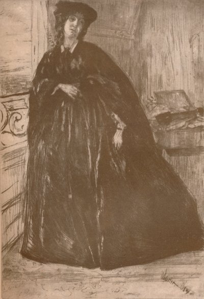 フィネット、1859、1904 作： James Abbott McNeill Whistler