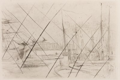 ビリングスゲートより、1878年。 作： James Abbott McNeill Whistler