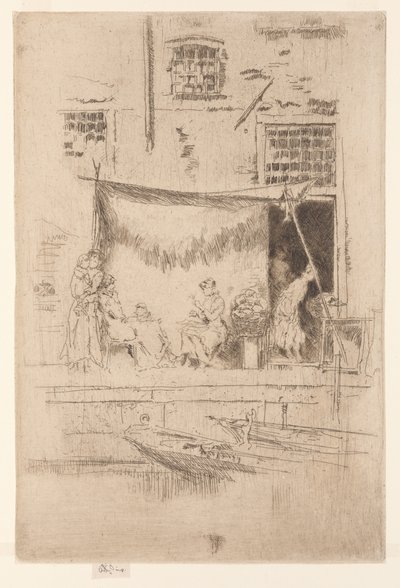 フルーツ屋台 作： James Abbott McNeill Whistler