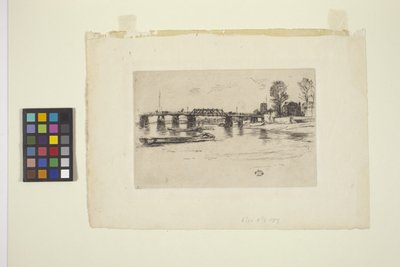 Fulham (etsaus) 作： James Abbott McNeill Whistler