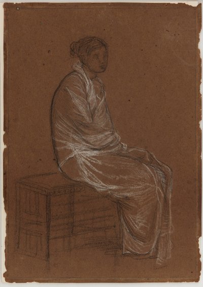 ギリシャの少女、1865年。 作： James Abbott McNeill Whistler