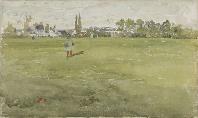 緑と銀：ボーリュー、トゥレーヌ 作： James Abbott McNeill Whistler