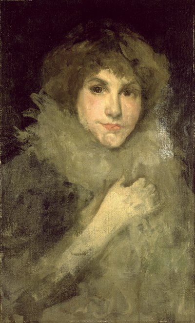 グレーとシルバー：La Petite Souris 作： James Abbott McNeill Whistler