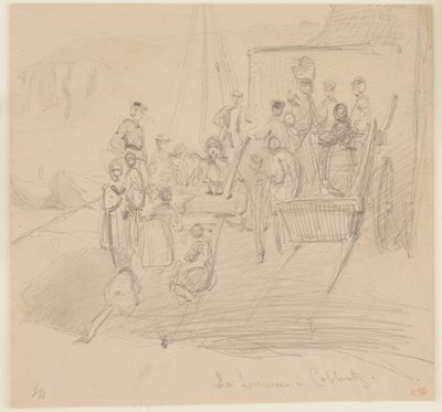 1858年のコブレンツの青春。 作： James Abbott McNeill Whistler