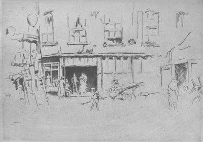 リトルコート、c1881、1904 作： James Abbott McNeill Whistler