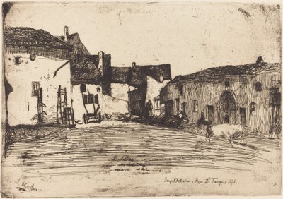Liverdun, 1858. 作： James Abbott McNeill Whistler