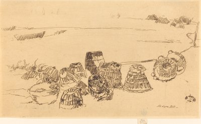Lobster-Pots, c. 18801881. 作： James Abbott McNeill Whistler