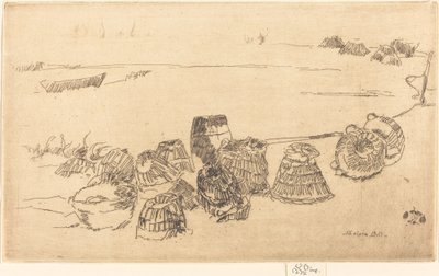 Lobster-Pots, c. 18801881. 作： James Abbott McNeill Whistler