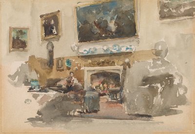 Moreby Hall, 1882-1884. 作： James Abbott McNeill Whistler