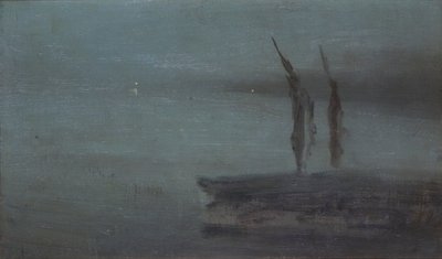 ノクターン」1854-1903年 作： James Abbott McNeill Whistler