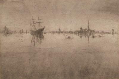 ノクターン、1879-80 作： James Abbott McNeill Whistler
