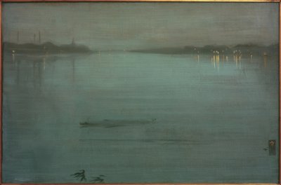 ノクターン：Cremorne Lights 作： James Abbott McNeill Whistler