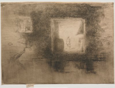 ノクターン炉。 作： James Abbott McNeill Whistler