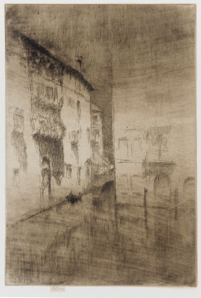 ノクターン：宮殿、1879-1880。 作： James Abbott McNeill Whistler