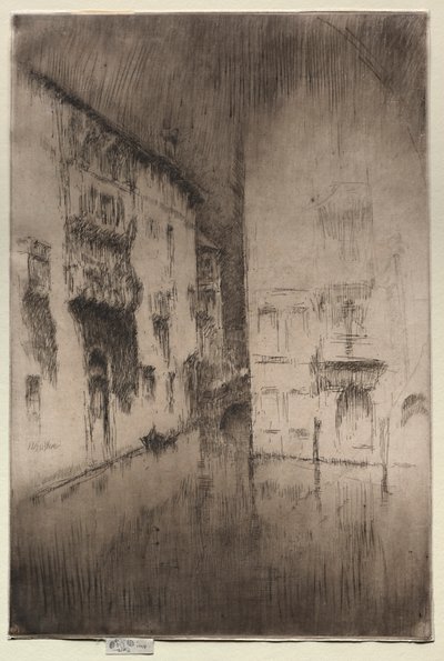 ノクターン：宮殿、1886年。 作： James Abbott McNeill Whistler