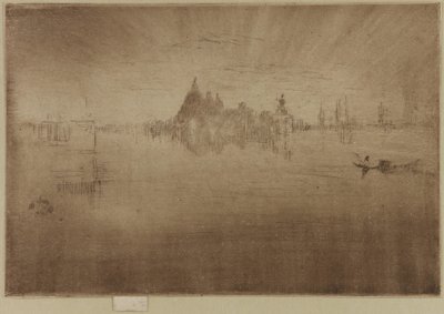 ノクターンです。サルーテ、1879-1880年 作： James Abbott McNeill Whistler
