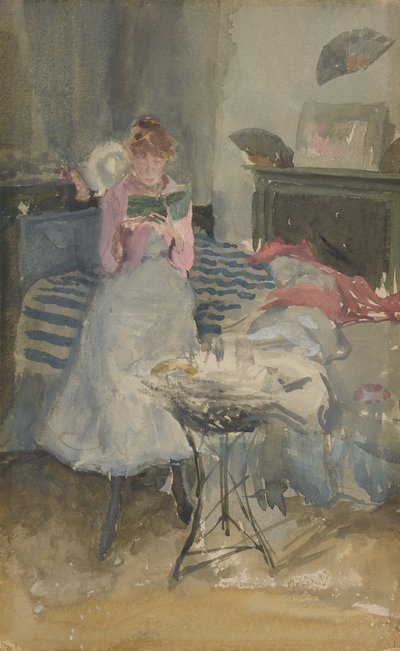 ピンクノート - 小説、1883年から1884年。 作： James Abbott McNeill Whistler