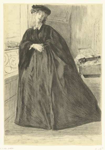 フィネットの肖像 作： James Abbott McNeill Whistler