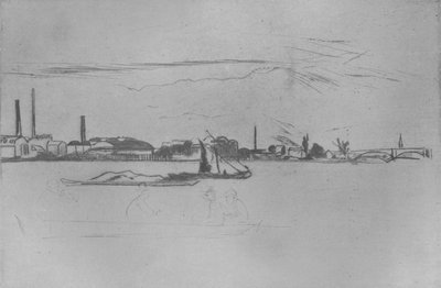 価格キャンドルワークス、c1875、1904 作： James Abbott McNeill Whistler