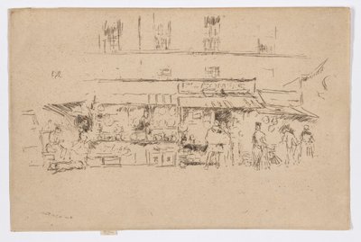 ケ・ド・モンテベロ 作： James Abbott McNeill Whistler