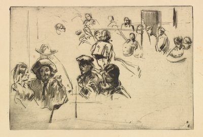 Ratcliffe Highway, 1861年。 作： James Abbott McNeill Whistler