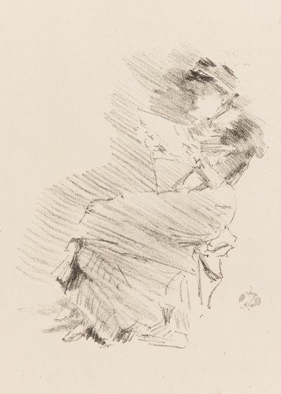1879年と1887年のリーディング。 作： James Abbott McNeill Whistler